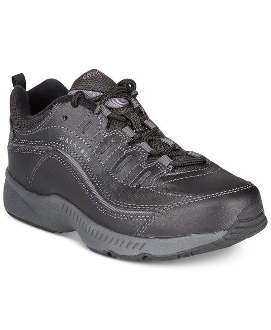 Easy Spirit Women's Romy Walking Shoes Black Leather Easy Spirit Women's Romy Walking Shoes Black Leather