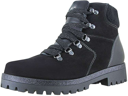Waldlaufer Women's Sadie Hanako Waterproof Boot Black Combi Waldlaufer Women's Sadie Hanako Waterproof Boot Black Combi