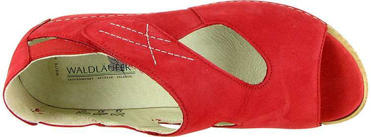 Waldlaufer Women's Bailey Heliett Red Nubuck Waldlaufer Women's Bailey Heliett Red Nubuck