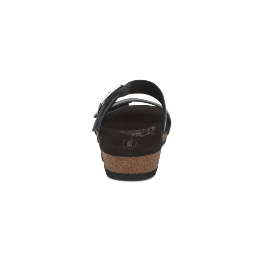 Aetrex Women's Daisy Adjustable Slide Sandal Black Aetrex Women's Daisy Adjustable Slide Sandal Black