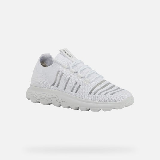 Geox Women's Spherica Sneaker White Geox Women's Spherica Sneaker White