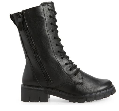 Ara Women's Duluth Leather Boot - Black Ara Women's Duluth Leather Boot - Black