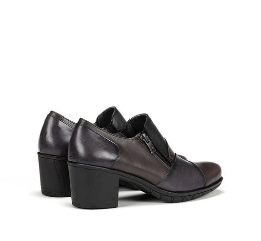 Fluchos Women's Nydia F1802 Mix Block Heels Grey Bronze Fluchos Women's Nydia F1802 Mix Block Heels Grey Bronze