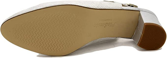 Piesanto Women's Dress Shoe Metal Silver 220230 Piesanto Women's Dress Shoe Metal Silver 220230