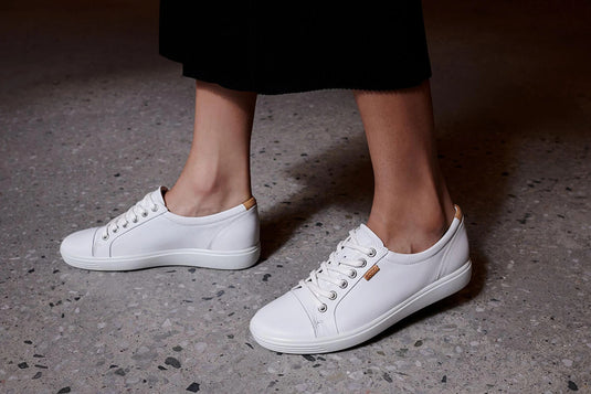 Ecco Women's Soft 7 Sneakers White Ecco Women's Soft 7 Sneakers White