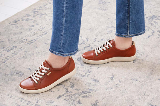 Ecco Women's Soft 7 Sneakers Cognac Ecco Women's Soft 7 Sneakers Cognac