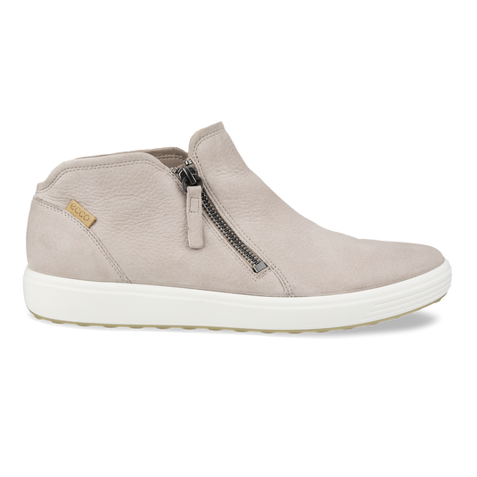 Ecco Women's Soft 7 Low Boot Grey Rose Ecco Women's Soft 7 Low Boot Grey Rose