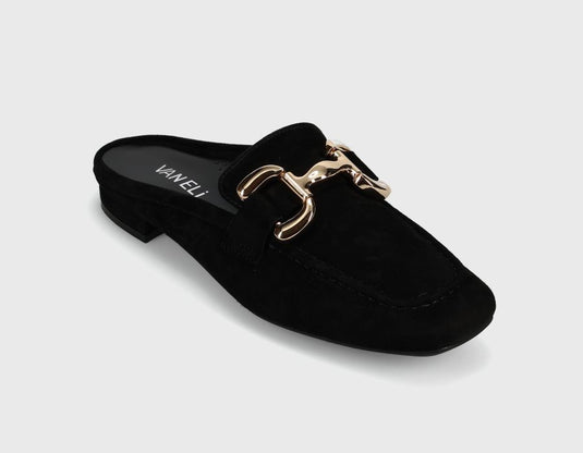 Vaneli Women's Shaine Mule Black Suede Vaneli Women's Shaine Mule Black Suede