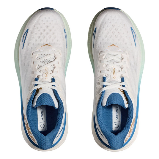 Hoka One One Men's Clifton 9 Sneaker Frost/Gold Hoka One One Men's Clifton 9 Sneaker Frost/Gold