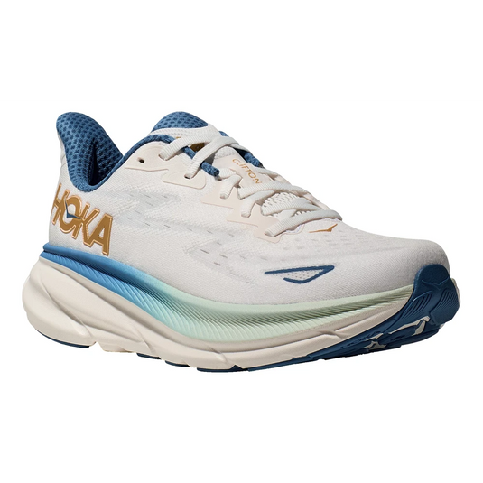 Hoka One One Men's Clifton 9 Sneaker Frost/Gold