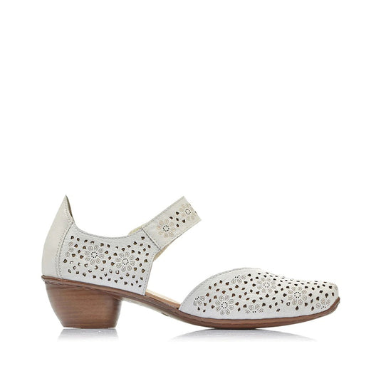 Rieker Women's Mirjam Sandal White