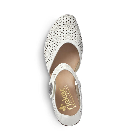 Rieker Women's Mirjam Sandal White Rieker Women's Mirjam Sandal White