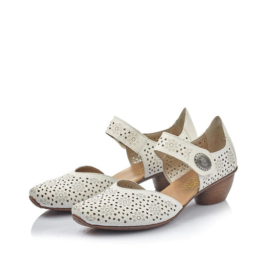 Rieker Women's Mirjam Sandal White Rieker Women's Mirjam Sandal White