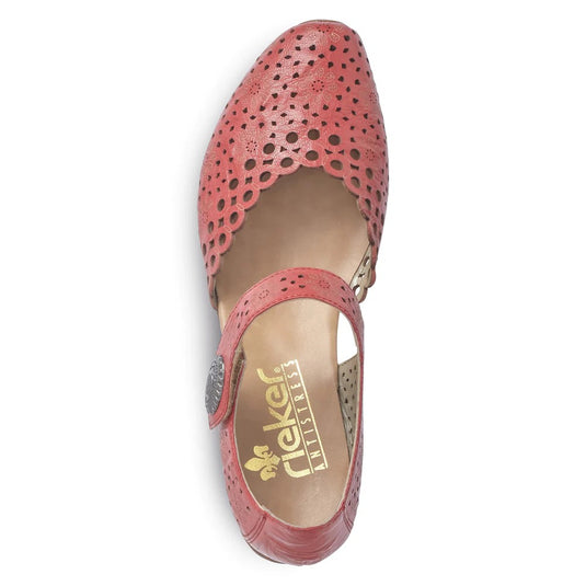 Rieker Women's Mirjam Sandal Red Rieker Women's Mirjam Sandal Red