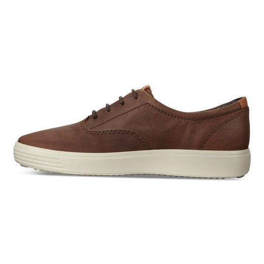 Ecco Men's Soft 7 Lace Sneakers Cocoa Brown Ecco Men's Soft 7 Lace Sneakers Cocoa Brown