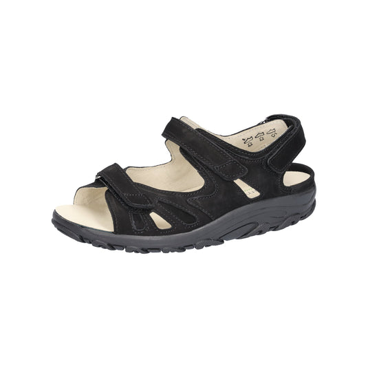 Waldluafer Women's Hanni Sandal Black