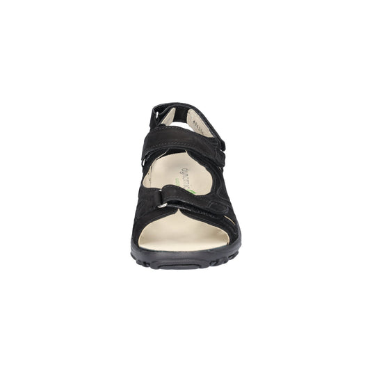 Waldluafer Women's Hanni Sandal Black Waldluafer Women's Hanni Sandal Black