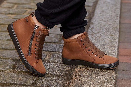 Ecco Women's Soft 7 Tred GTX Hi Boot Sierra Ecco Women's Soft 7 Tred GTX Hi Boot Sierra