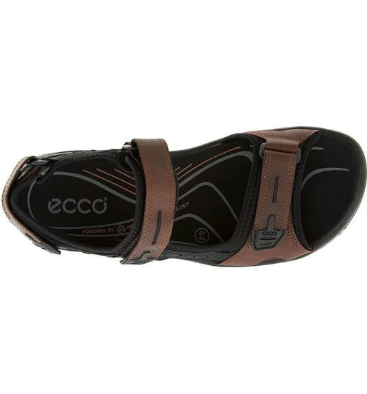 Ecco Men's Offroad Yucatan Sandals Bison/Black Ecco Men's Offroad Yucatan Sandals Bison/Black