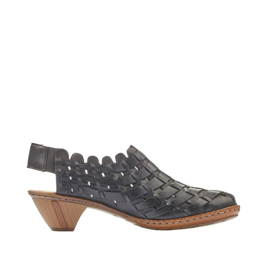 Rieker Women's Sina Slingback Black Rieker Women's Sina Slingback Black