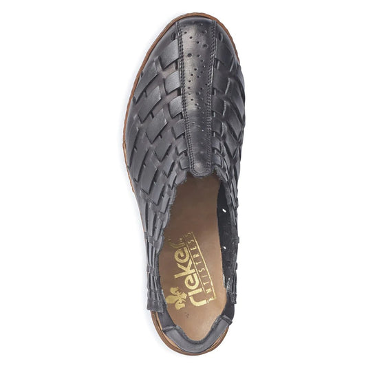 Rieker Women's Sina Slingback Black Rieker Women's Sina Slingback Black