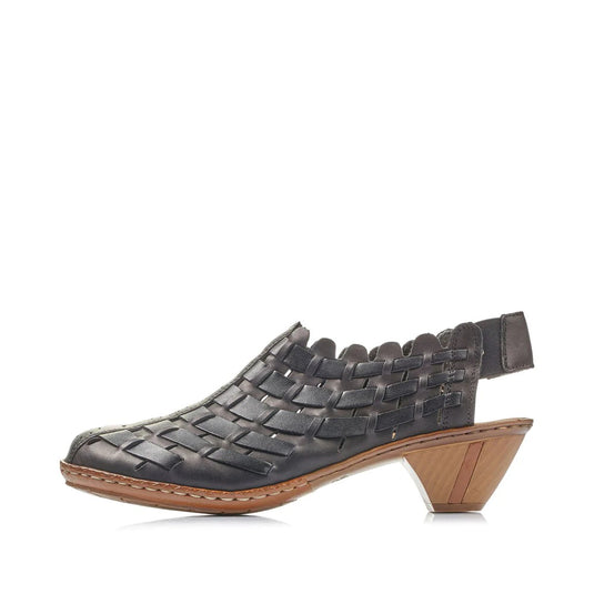 Rieker Women's Sina Slingback Black Rieker Women's Sina Slingback Black