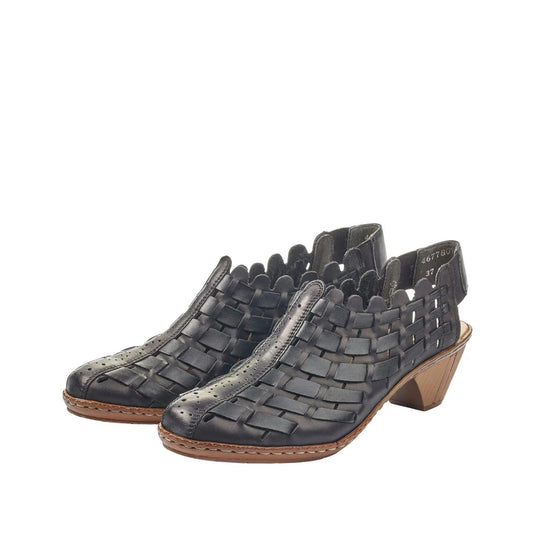 Rieker Women's Sina Slingback Black Rieker Women's Sina Slingback Black