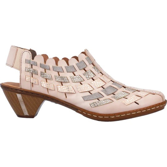 Rieker Women's Sina Beige Kombi Rieker Women's Sina Beige Kombi