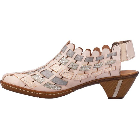 Rieker Women's Sina Beige Kombi Rieker Women's Sina Beige Kombi