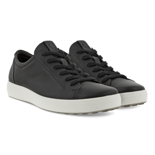 Ecco Men's Soft 7 City Lace Sneaker Black Ecco Men's Soft 7 City Lace Sneaker Black