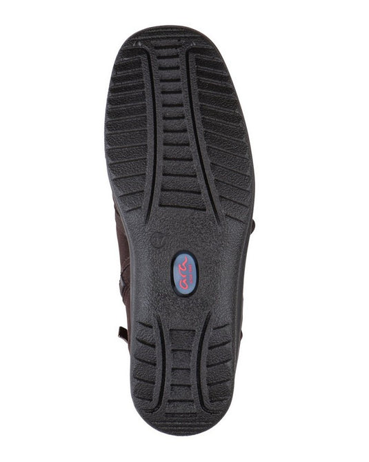 Ara Women's Montreal GORE-TEX® Lace-Up Zip Boot Brown Ara Women's Montreal GORE-TEX® Lace-Up Zip Boot Brown