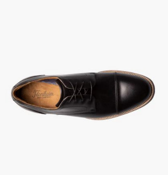 Florsheim Men's Rucci Cap Toe Oxford Black Florsheim Men's Rucci Cap Toe Oxford Black