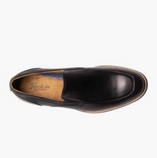 Florsheim Men's Rucci Moc Toe Slip On Black Florsheim Men's Rucci Moc Toe Slip On Black