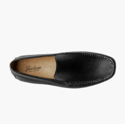 Florsheim Men's TALLADEGA Moc Toe Venetian Driver Black Florsheim Men's TALLADEGA Moc Toe Venetian Driver Black