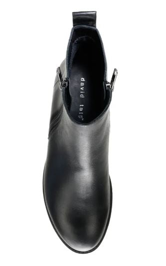 David Tate Women's Cubana Bootie Black Leather David Tate Women's Cubana Bootie Black Leather