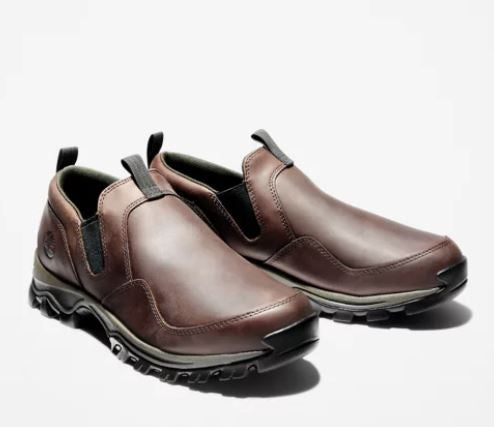Timberland Men's Mt. Maddsen Slip-On Hiking Boots Dark Brown Full Grain Timberland Men's Mt. Maddsen Slip-On Hiking Boots Dark Brown Full Grain