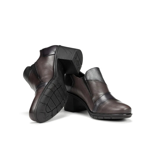 Fluchos Women's Nydia F1802 Mix Block Heels Grey Bronze Fluchos Women's Nydia F1802 Mix Block Heels Grey Bronze