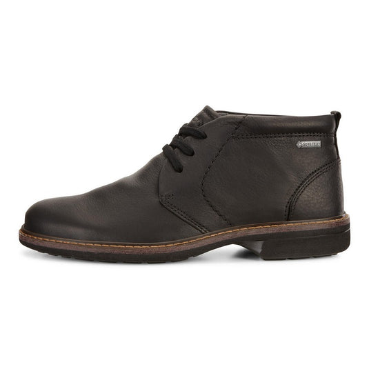 Ecco Men's Turn GTX Chukka Tie Black Ecco Men's Turn GTX Chukka Tie Black