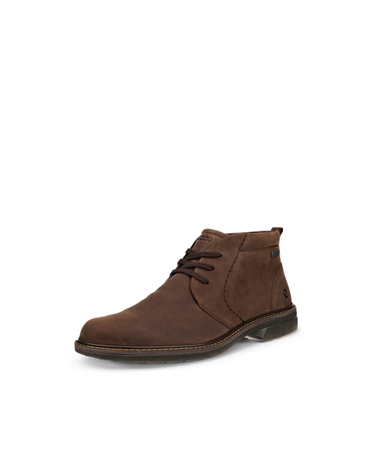 Ecco Men's Turn GTX Chukka Tie Brown Nubuck