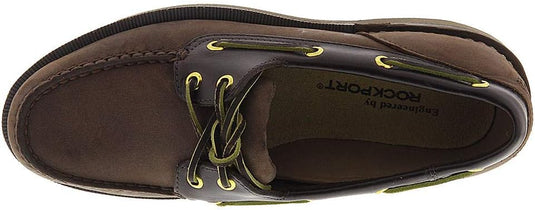 Rockport Men's Perth Slip-On Boat Shoes Chocolate Rockport Men's Perth Slip-On Boat Shoes Chocolate