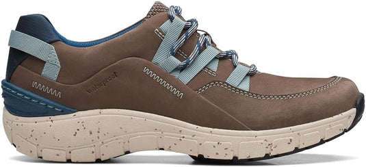 Clarks Women's Wave Range Ap Sneaker Taupe Combi Clarks Women's Wave Range Ap Sneaker Taupe Combi