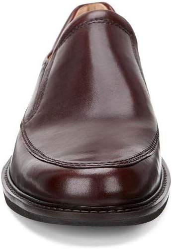 Ecco Men's Holton Apron Toe Slip-on Dress Shoe Rust Ecco Men's Holton Apron Toe Slip-on Dress Shoe Rust