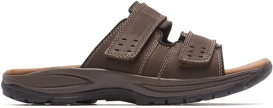 Dunham Men's Newport Water-Friendly Slide Dark Brown Dunham Men's Newport Water-Friendly Slide Dark Brown
