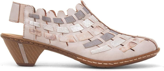 Rieker Women's Sina Beige Kombi Rieker Women's Sina Beige Kombi