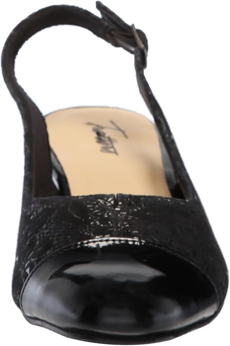 Trotters Women's Dea Slingback Sandals Black Floral Trotters Women's Dea Slingback Sandals Black Floral