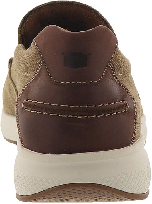 Florsheim Men's Great Lakes Canvas Moc Toe Slip-on Sand Florsheim Men's Great Lakes Canvas Moc Toe Slip-on Sand