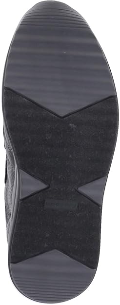 Waldlaufer Men's K-Fabian Velcro Shoe Black Leather Waldlaufer Men's K-Fabian Velcro Shoe Black Leather