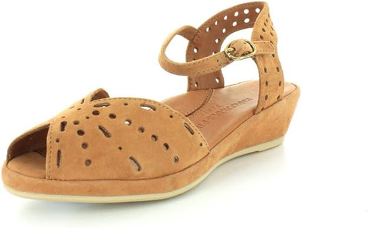 L'Amour Des Pieds Women's Brenn Sandals Cognac Suede L'Amour Des Pieds Women's Brenn Sandals Cognac Suede