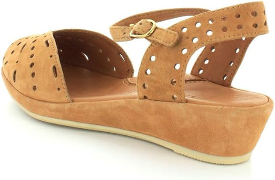 L'Amour Des Pieds Women's Brenn Sandals Cognac Suede L'Amour Des Pieds Women's Brenn Sandals Cognac Suede