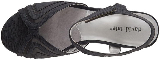 David Tate Women's Admire Black Lizard Print David Tate Women's Admire Black Lizard Print